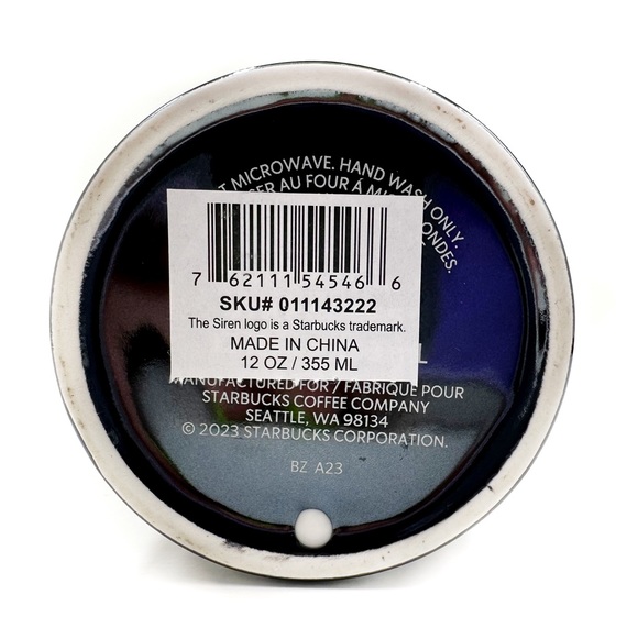 Starbucks Immersive Florals Ceramic Travel Coffee Tea Mug Colorful Summer Cup - Picture 6 of 6